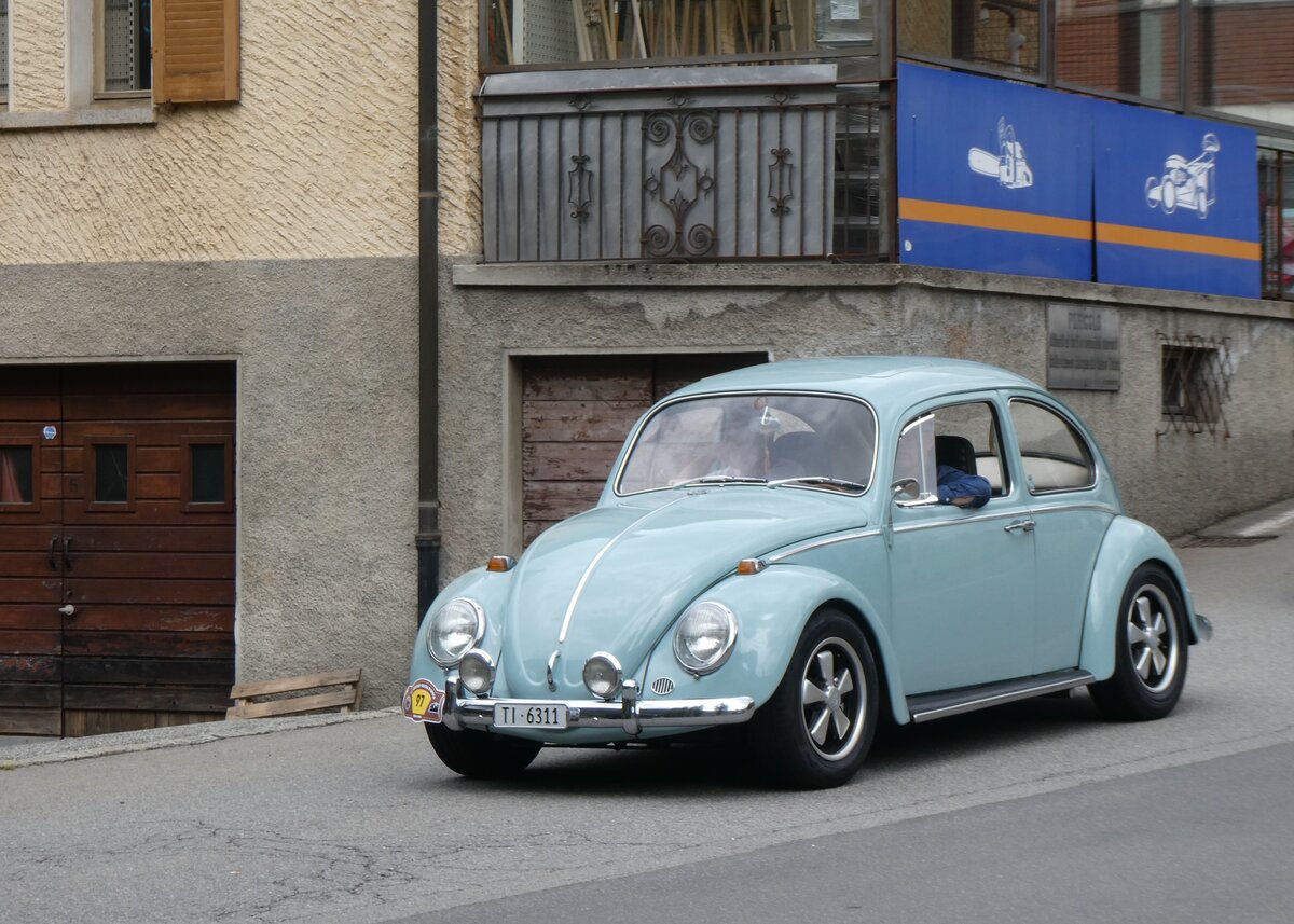 (263'559) - VW-Kfer - TI 6311 - am 9. Juni 2024 in Faido, Via Saresc