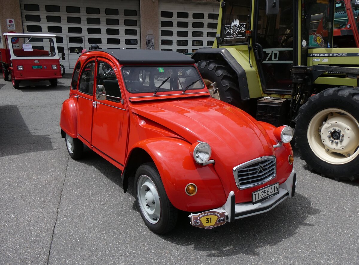 (263'592) - Citron - TI 256'414 - am 9. Juni 2024 in Faido, Garage Barenco