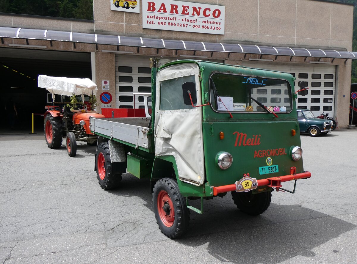 (263'593) - Meili - TI 5307 - am 9. Juni 2024 in Faido, Garage Barenco