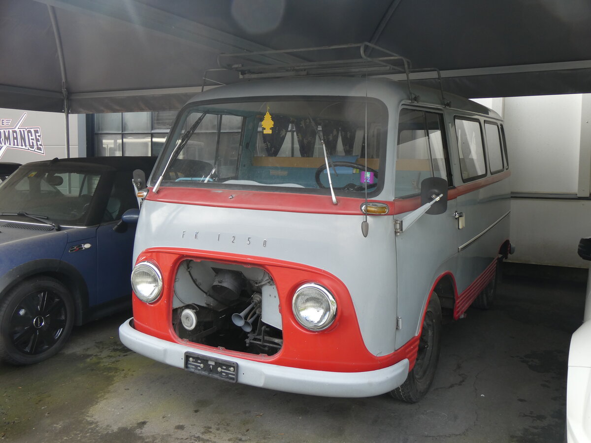 (263'876) - Ford FK 1250 am 22. Juni 2024 in Nfels, FBW-Museum