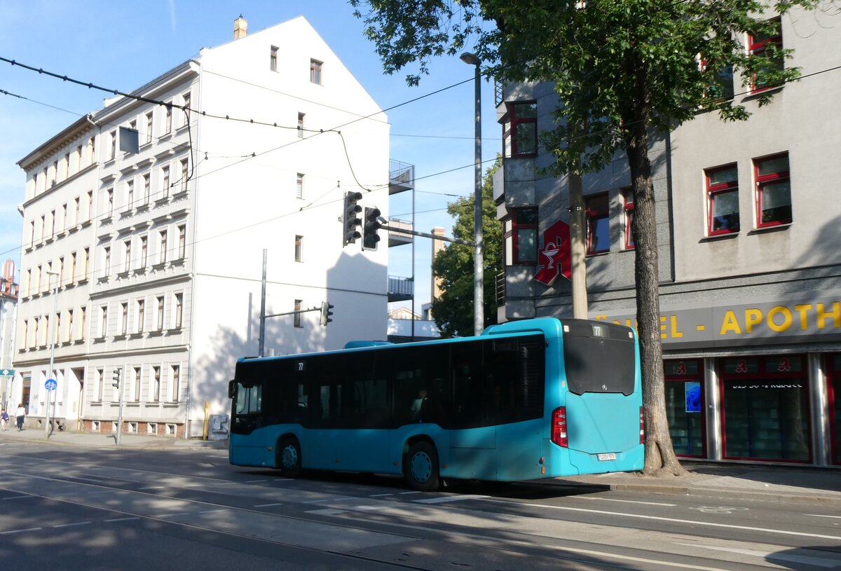 (264'536) - VarioBus, Leipzig - L-BV 978 - Mercedes am 10. Juli 2024 in Leipzig, Sellerhausen, Emmausstrasse