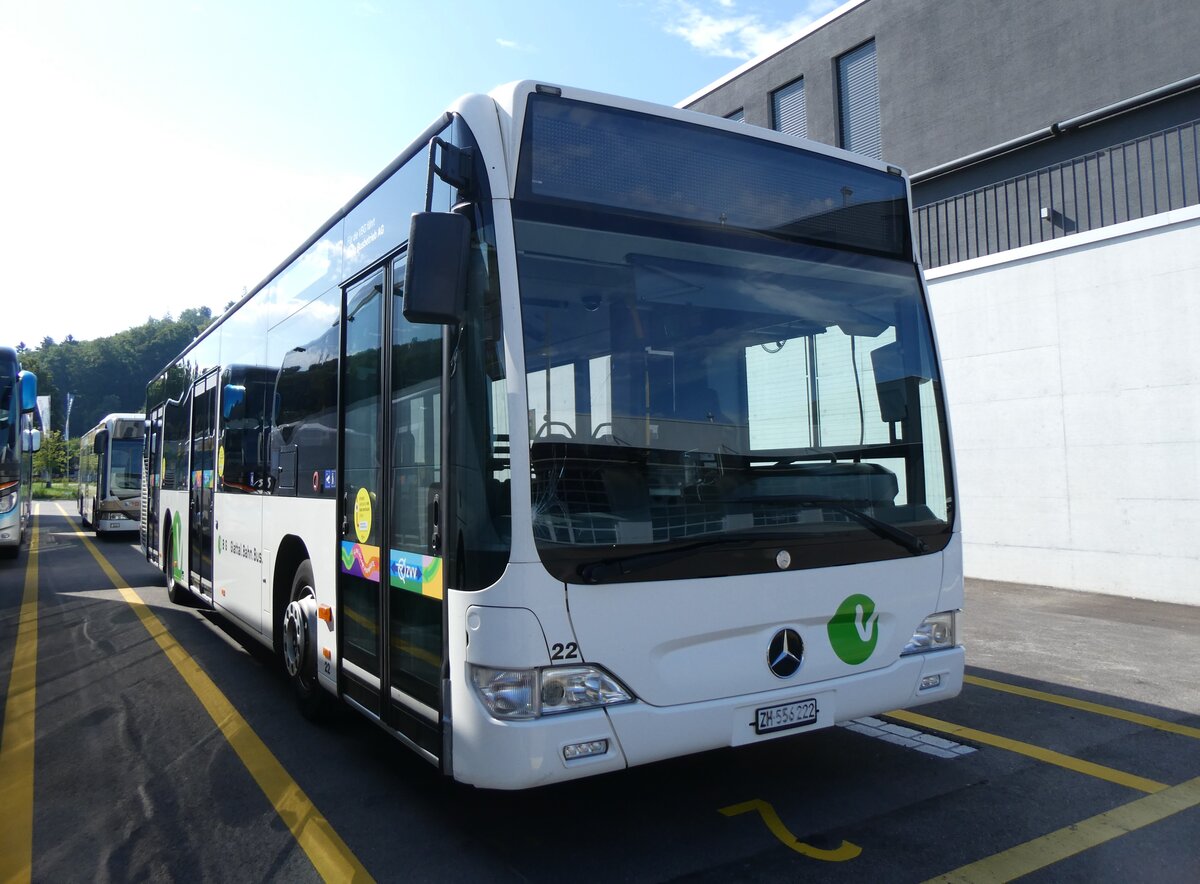 (265'040) - Maag, Kloten - Nr. 22/ZH 556'222 - Mercedes am 27. Juli 2024 in Winterthur, Daimler Buses