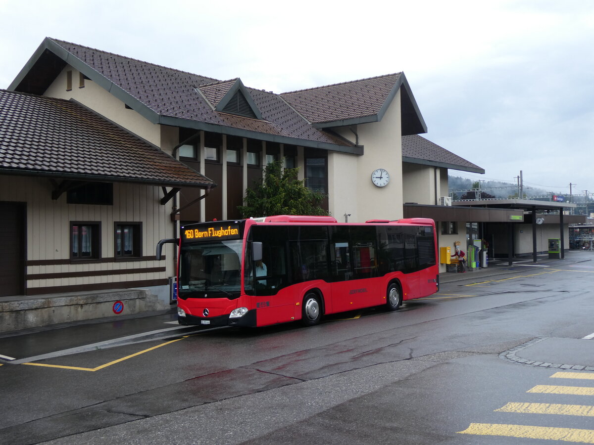 (265'898) - Bernmobil, Bern - Nr. 446/BE 855'446 - Mercedes am 18. August 2024 beim Bahnhof Konolfingen