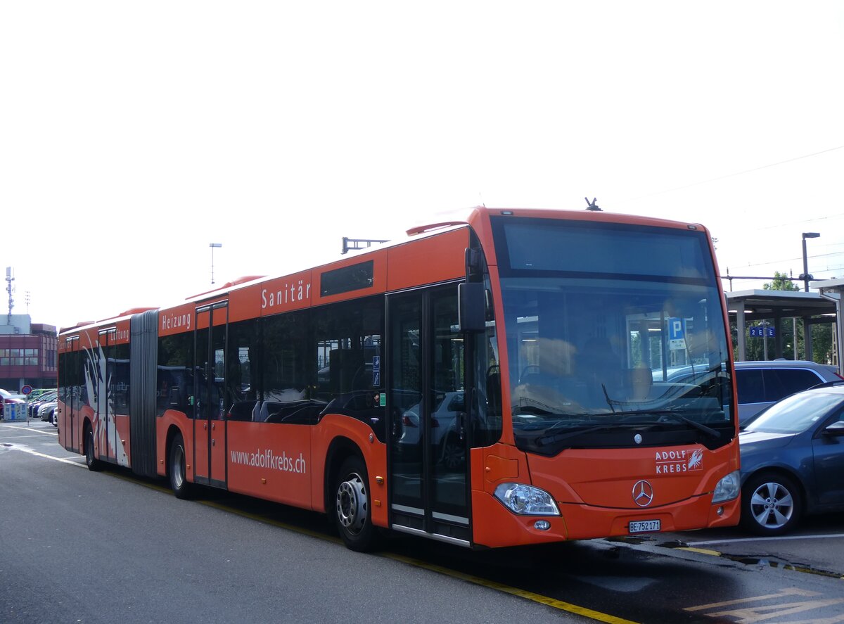 (265'940) - STI Thun - Nr. 171/BE 752'171 - Mercedes am 19. August 2024 in Thun, CarTerminal