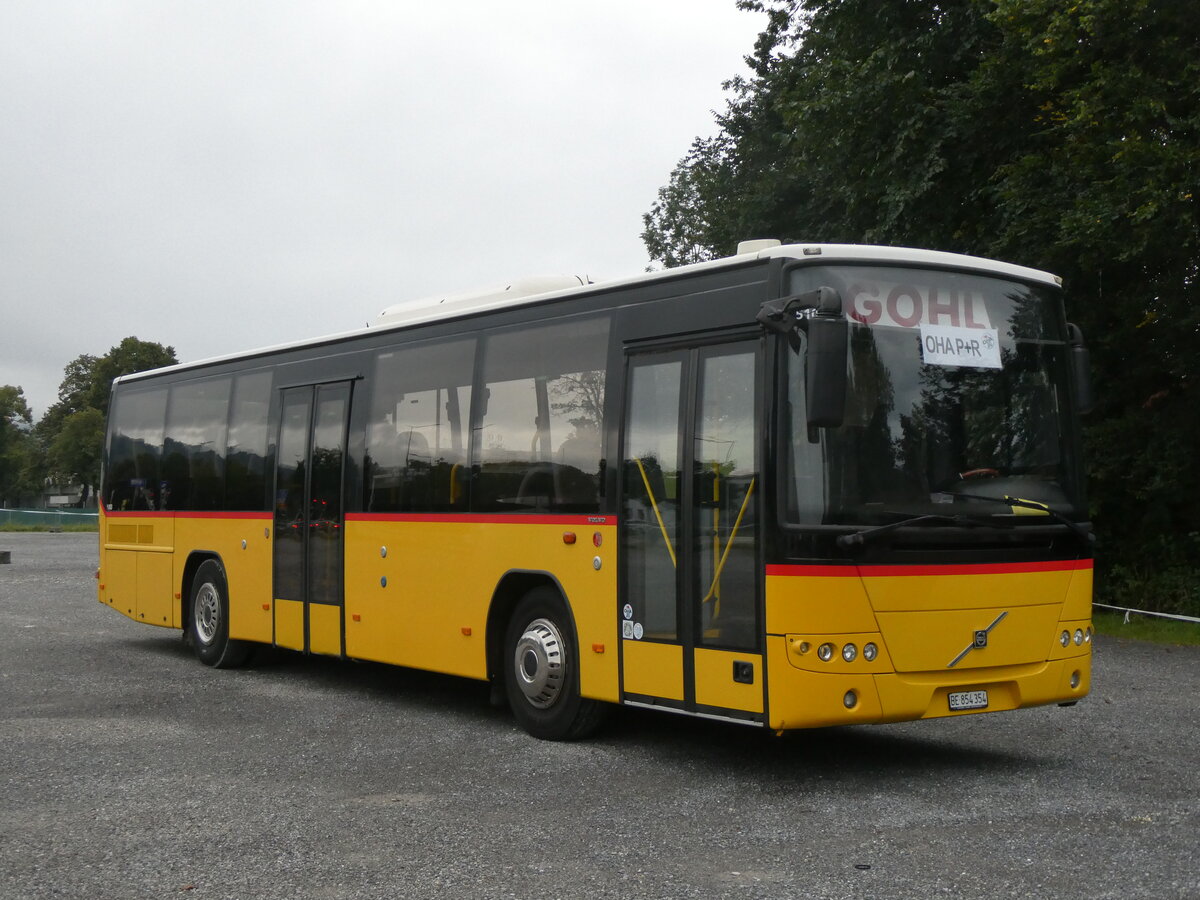 (266'637) - Gohl, Herzogenbuchsee - BE 854'354 - Volvo (ex Rojama, Schftland; ex Schmidt, Oberbren PID 5103) am 4. September 2024 in Thun, Kleine Allmend