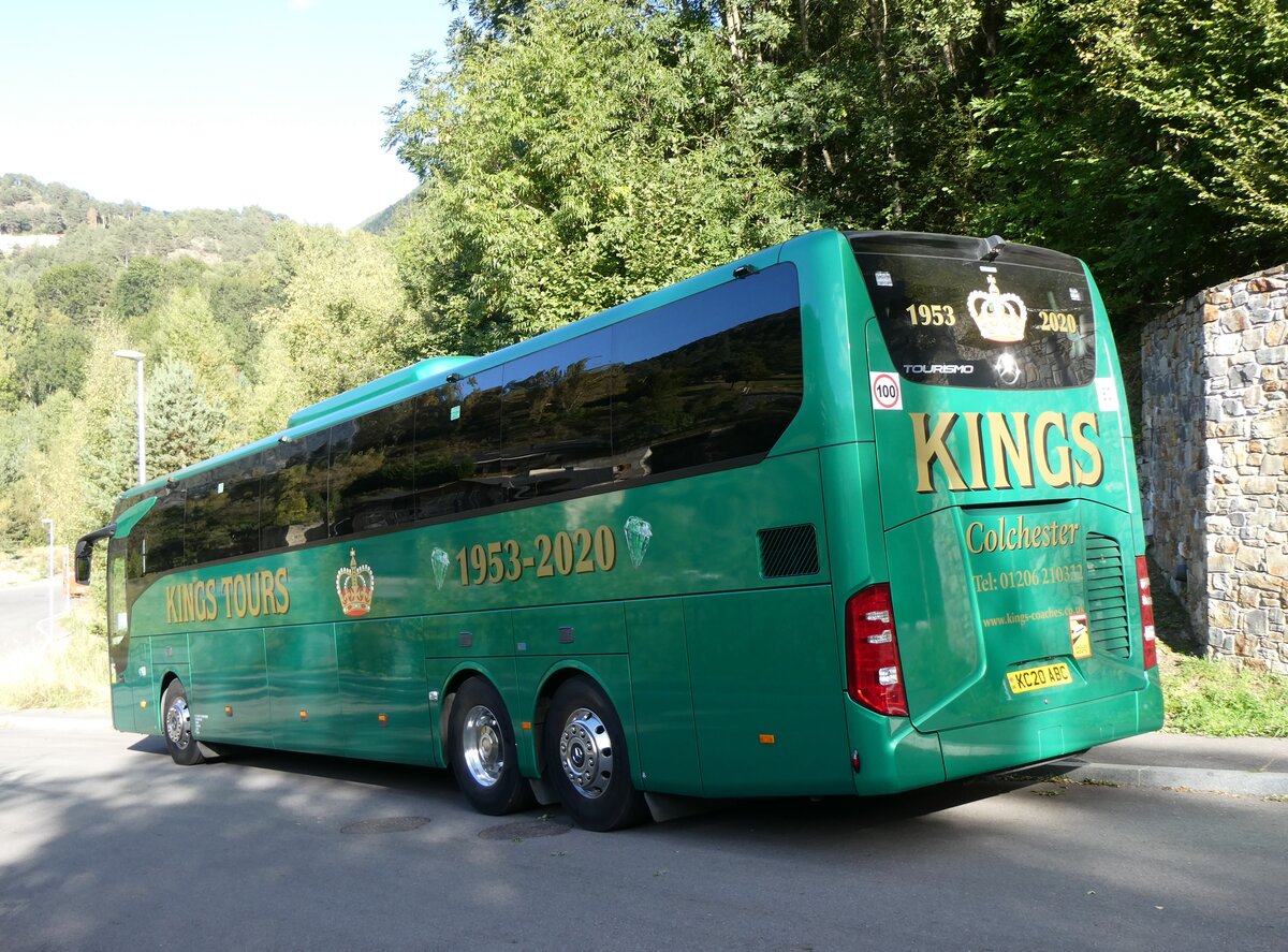 (267'142) - Aus England: Kings, Colchester - KC20 ABC - Mercedes am 17. September 2024 in La Massana, Carparkplatz