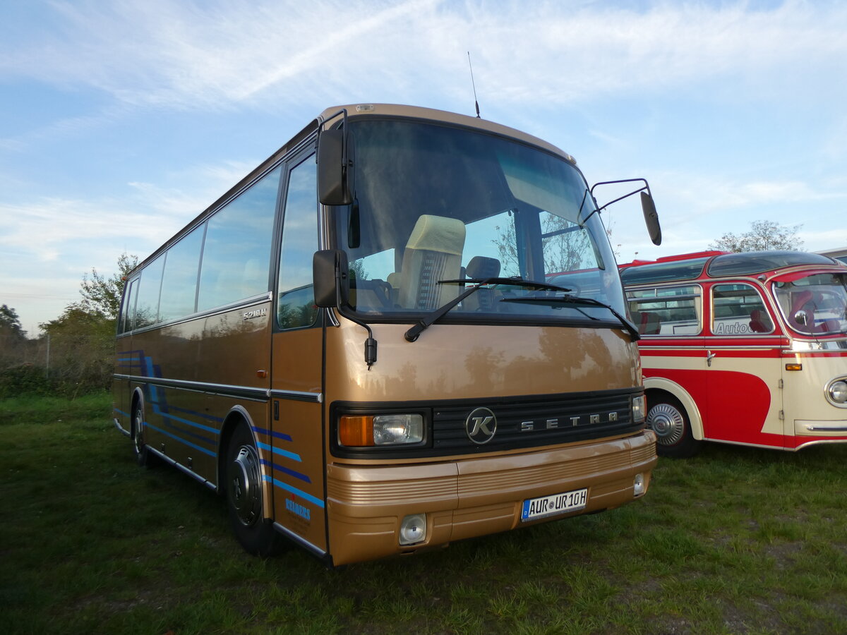 (268'485) - Aus Deutschland: Reimers, Aurich - AUR-UR 10H - Setra am 25. Oktober 2024 in Kintzheim, Cigoland