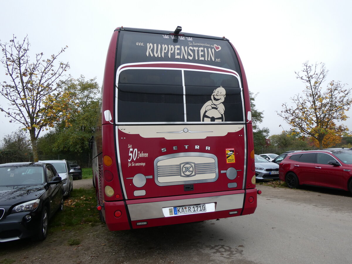 (268'582) - Aus Deutschland: Ruppenstein, Waghusel - KA-R 1710 - Mercedes/Beulas am 26. Oktober 2024 in Kintzheim, Cigoland