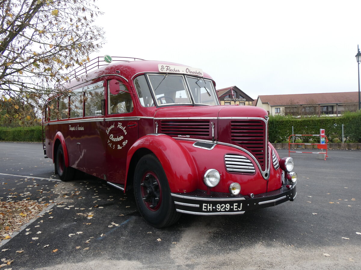 (268'588) - Flecher, Ohnenheim - EH 929 EJ - Lancia/Orlandi am 26. Oktober 2024 in Kintzheim, Cigoland