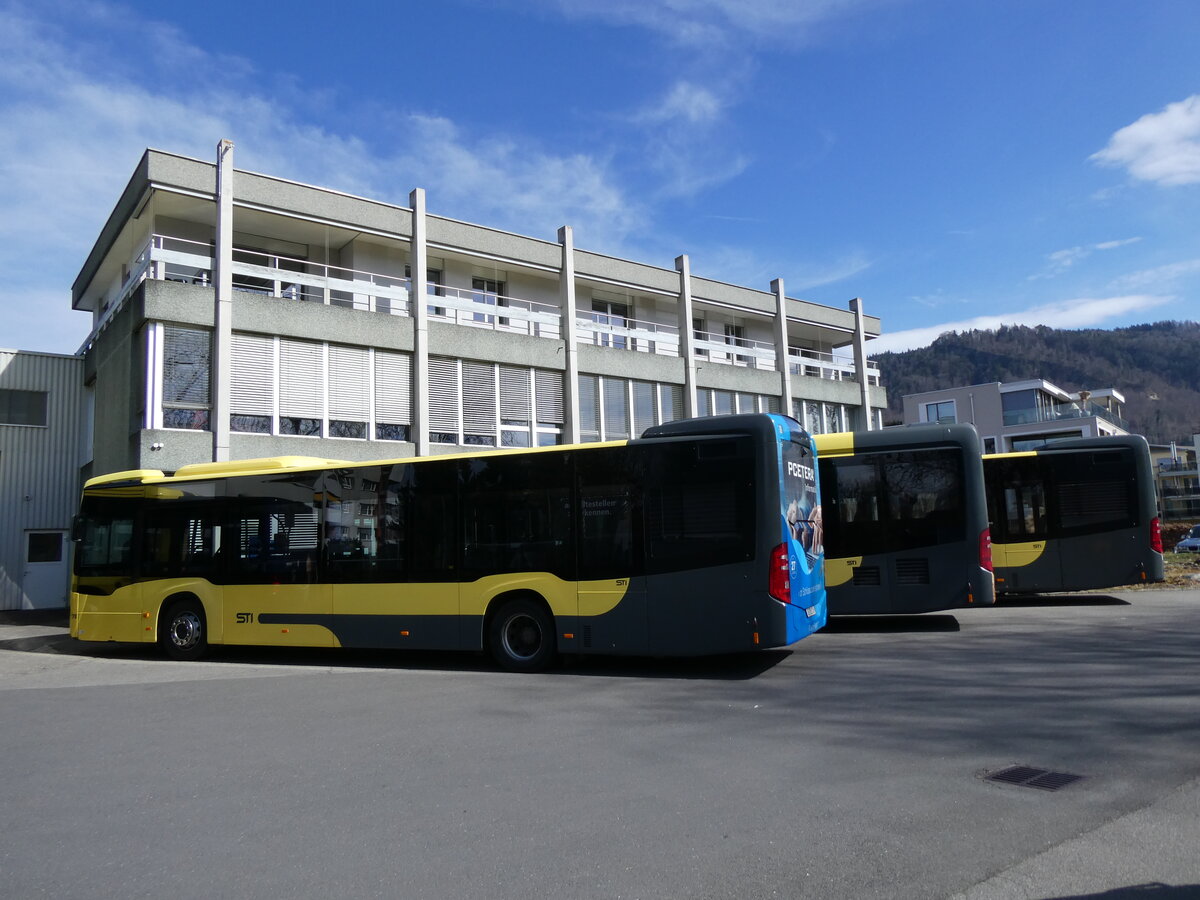 (272'746) - STI Thun - Nr. 176/BE 752'176 - Mercedes am 9. Mrz 2025 in Thun, Garage
