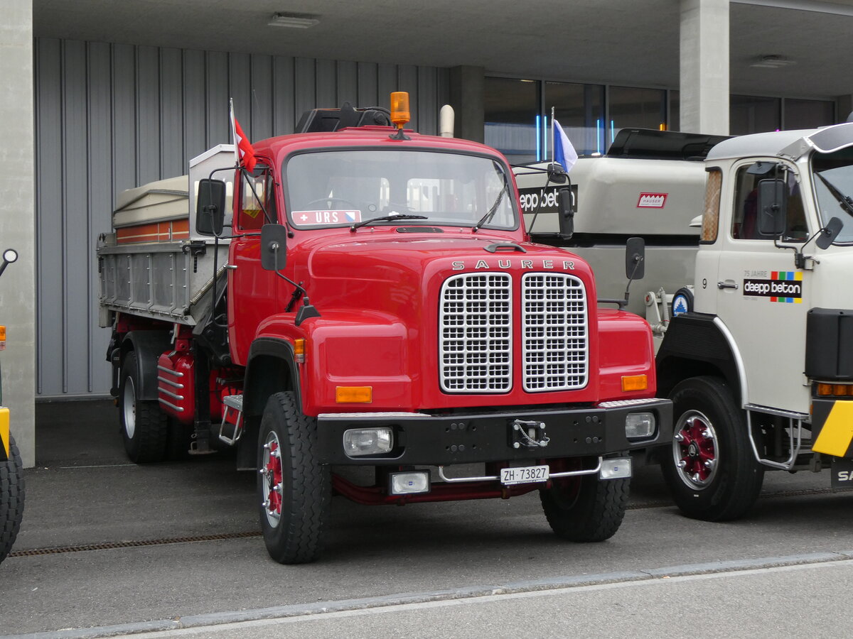 (272'943) - Saurer - SZ 73'827 - am 15. Mrz 2025 in Derendingen, Enter