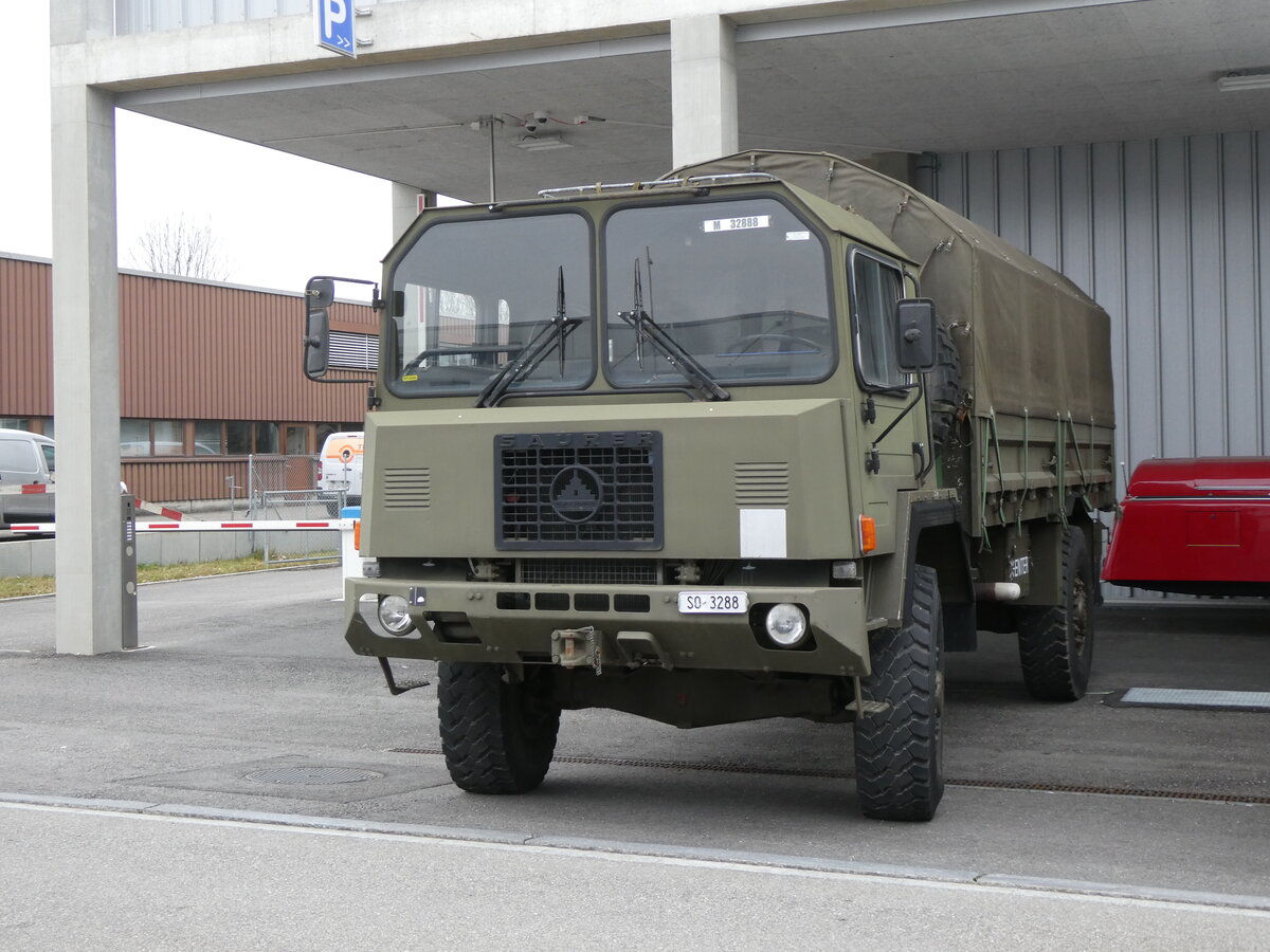 (272'944) - Saurer - SO 3288 - (M+32'888) am 15. Mrz 2025 in Derendingen, Enter