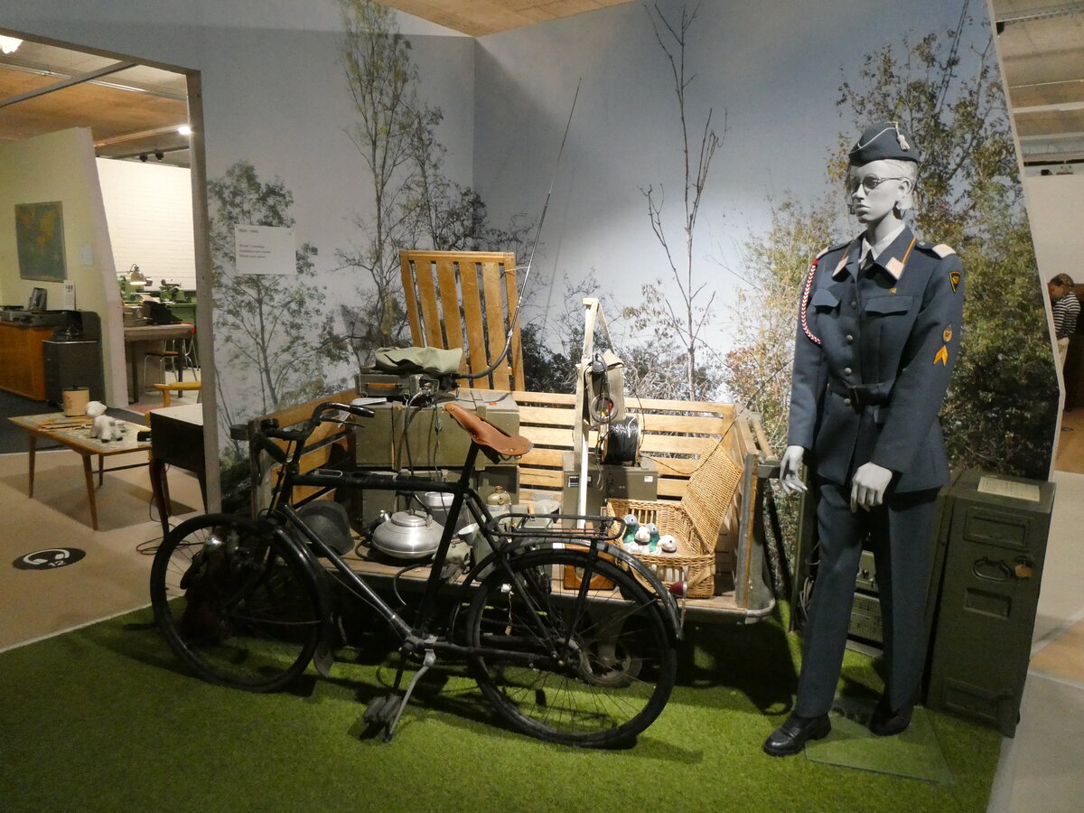 (272'947) - Altes Militrvelo am 15. Mrz 2025 in Derendingen, Enter