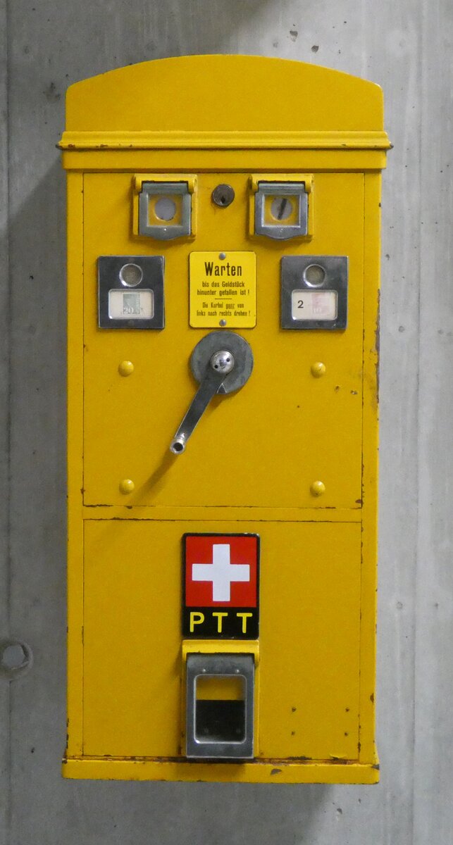 (272'949) - PTT-Briefmarkenautomat am 15. Mrz 2025 in Derendingen, Enter