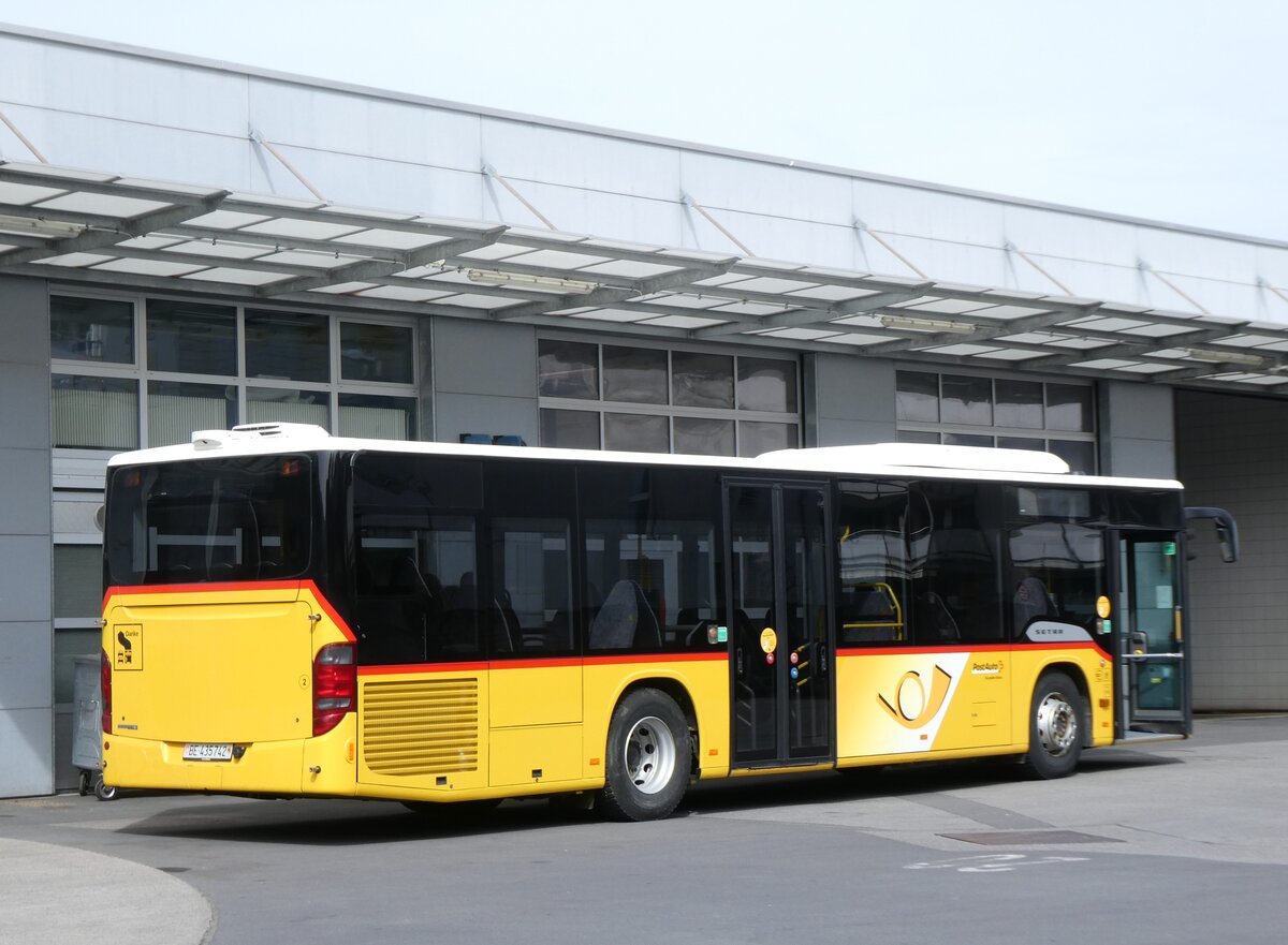 (273'118) - Flck, Brienz - Nr. 2/BE 435'742/PID 5636 - Setra am 21. Mrz 2025 in Thun, Garage STI
