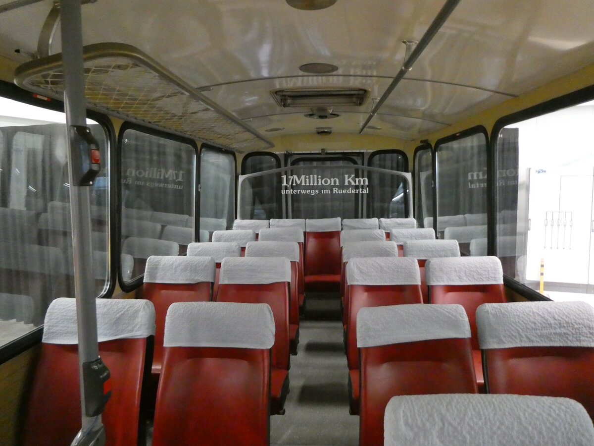 (273'327) - Stutz, Jonen - AG 8141 - FBW/Hess (ex Dubach, Walde) am 29. Mrz 2025 in Affoltern, Garage (Innenaufnahme)