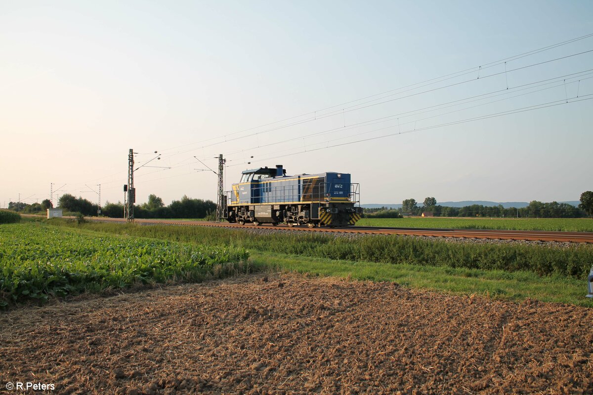 275 101 Lz Unterwegs bei Mossham in Richtung Plattling. 21.08.21