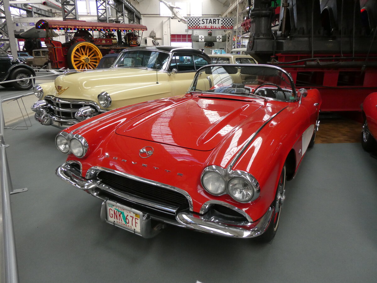 (275'502) - Chevrolet Corvette - GNK 67F - am 12. Mai 2025 in Speyer, Technik-Museum