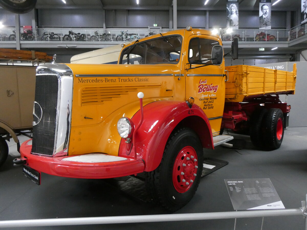 (275'511) - Blling, Castrop-Rauxel - Mercedes am 12. Mai 2025 in Speyer, Technik-Museum