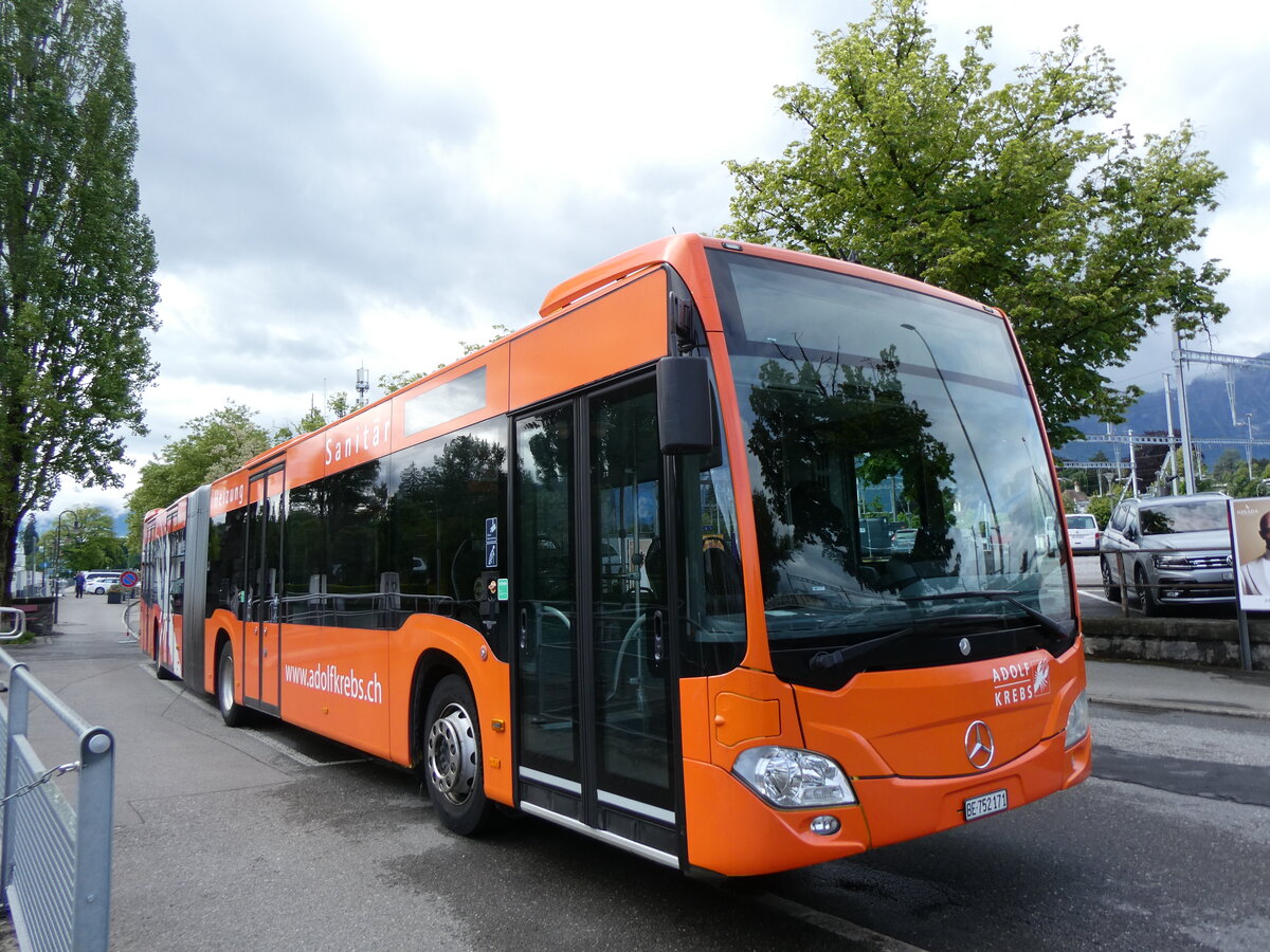 (275'819) - STI Thun - Nr. 171/BE 752'171 - Mercedes am 26. Mai 2025 bei der Schifflndte Thun