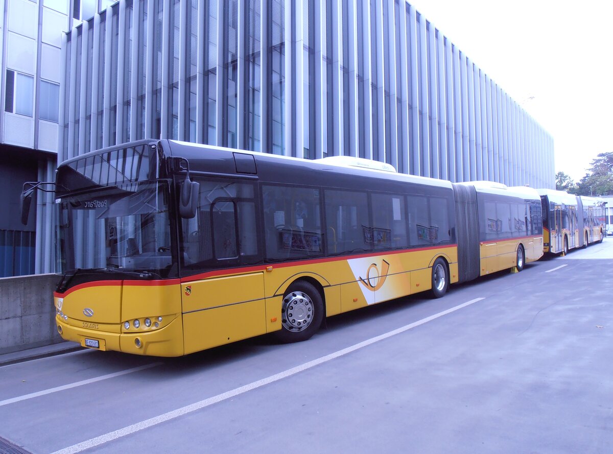 (277'631) - PostAuto Bern - Nr. 10'309/BE 820'681/PID 10'309 - Solaris (ex Nr. 681) am 6. Juli 2025 in Bern, Postautostation