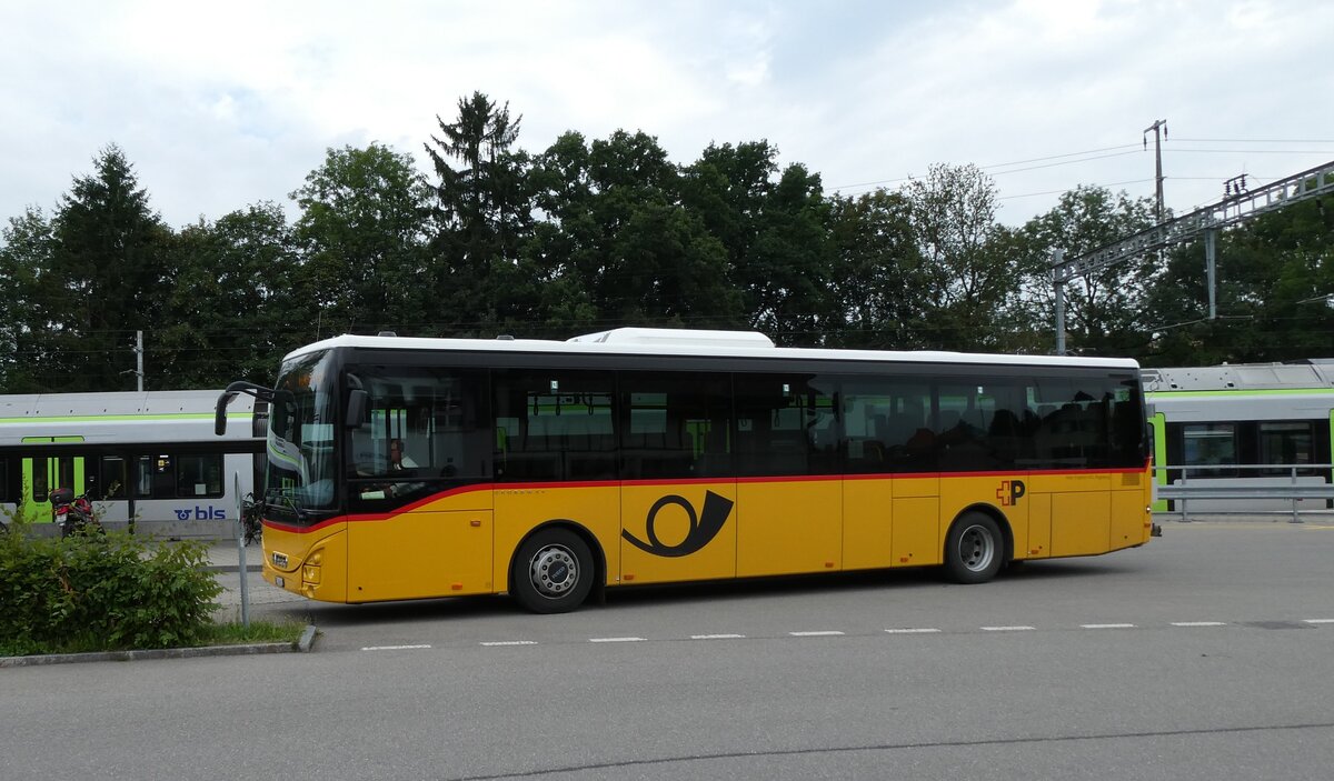 (278'048) - Engeloch, Riggisberg - Nr. 2/BE 544'002/PID 12'072 - Iveco am 26. Juli 2025 beim Bahnhof Schwarzenburg