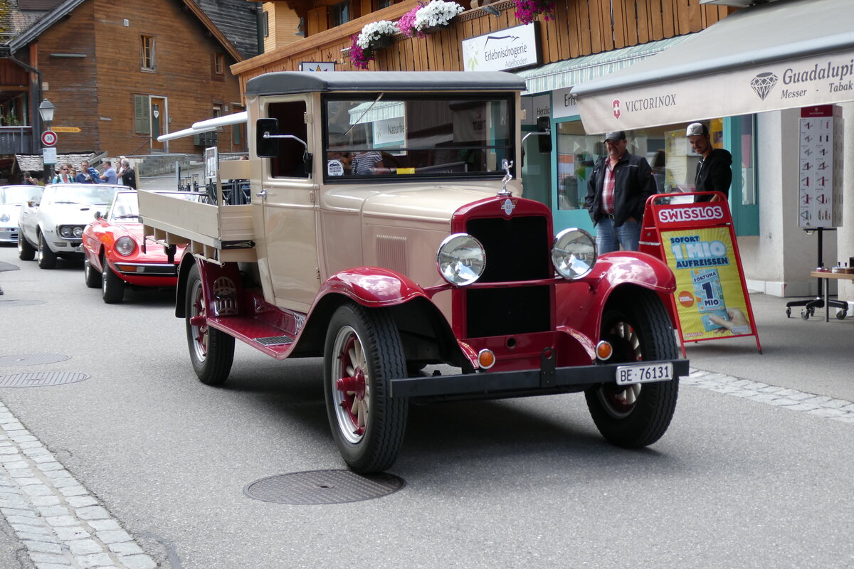 (278'166) - Chevrolet - BE 76'131 - am 27. Juli 2025 in Adelboden, Dorfstrasse