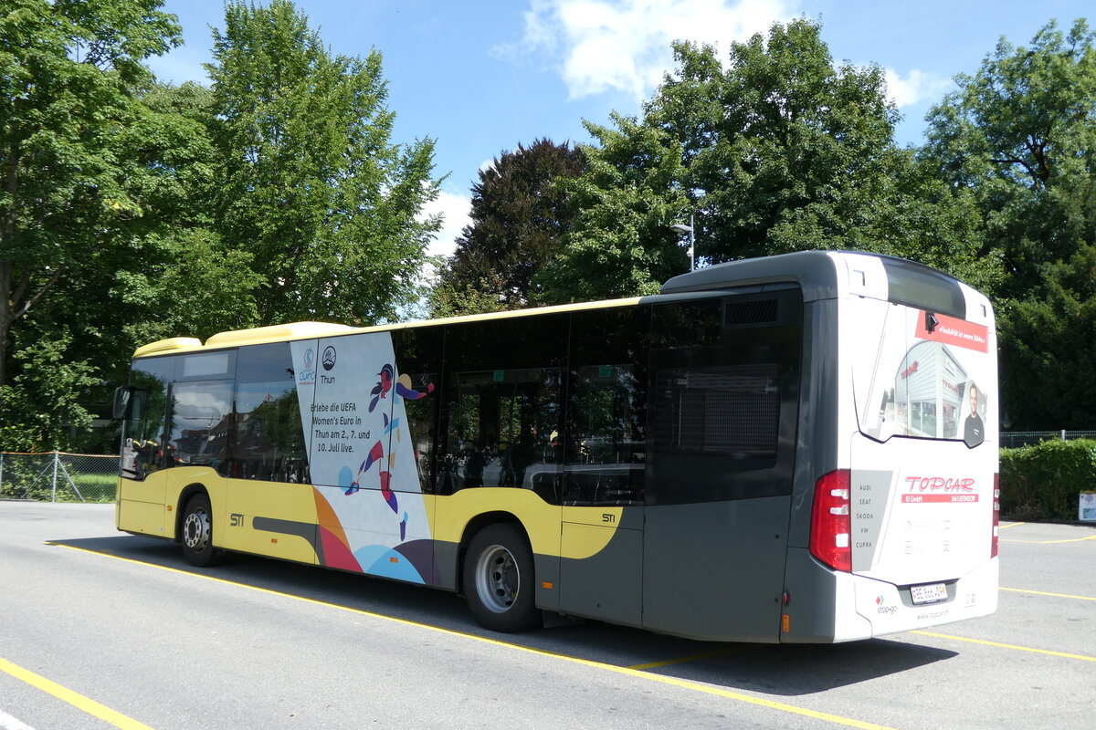 (278'425) - STI Thun - Nr. 409/BE 866'409 - Mercedes am 3. August 2025 bei der Schifflndte Thun
