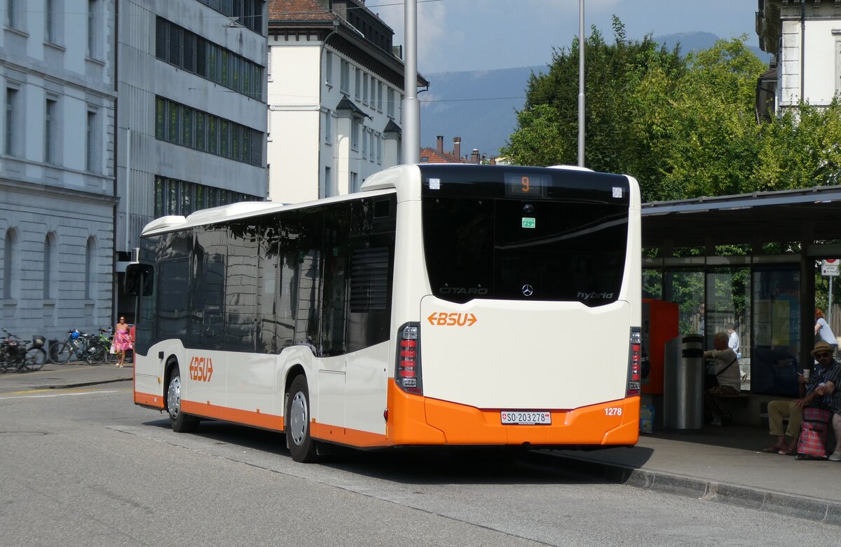 (278'929) - BSU Solothurn - Nr. 1278/SO 203'278 - Mercedes am 16. August 2025 in Solothurn, Amthausplatz