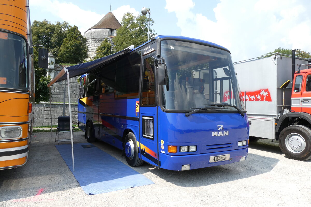 (278'972) - Keusen, Riggisberg - BE 2348 U - MAN/Auwrter am 16. August 2025 in Solothurn, Baseltor