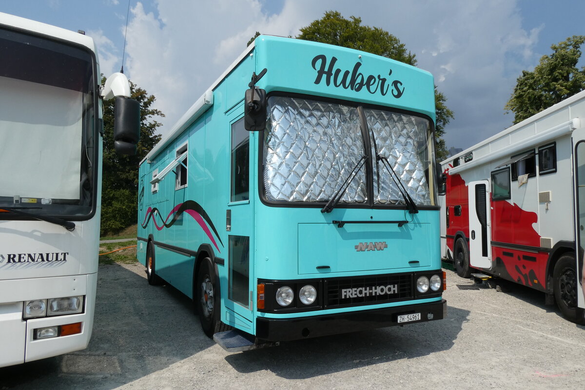 (278'981) - Huber, Hri - ZH 54'961 - NAW/FHS (ex Musikschule Zrcher Oberland, Wetzikon; ex Migros, Winterthur) am 26. August 2025 in Solothurn, Baseltor