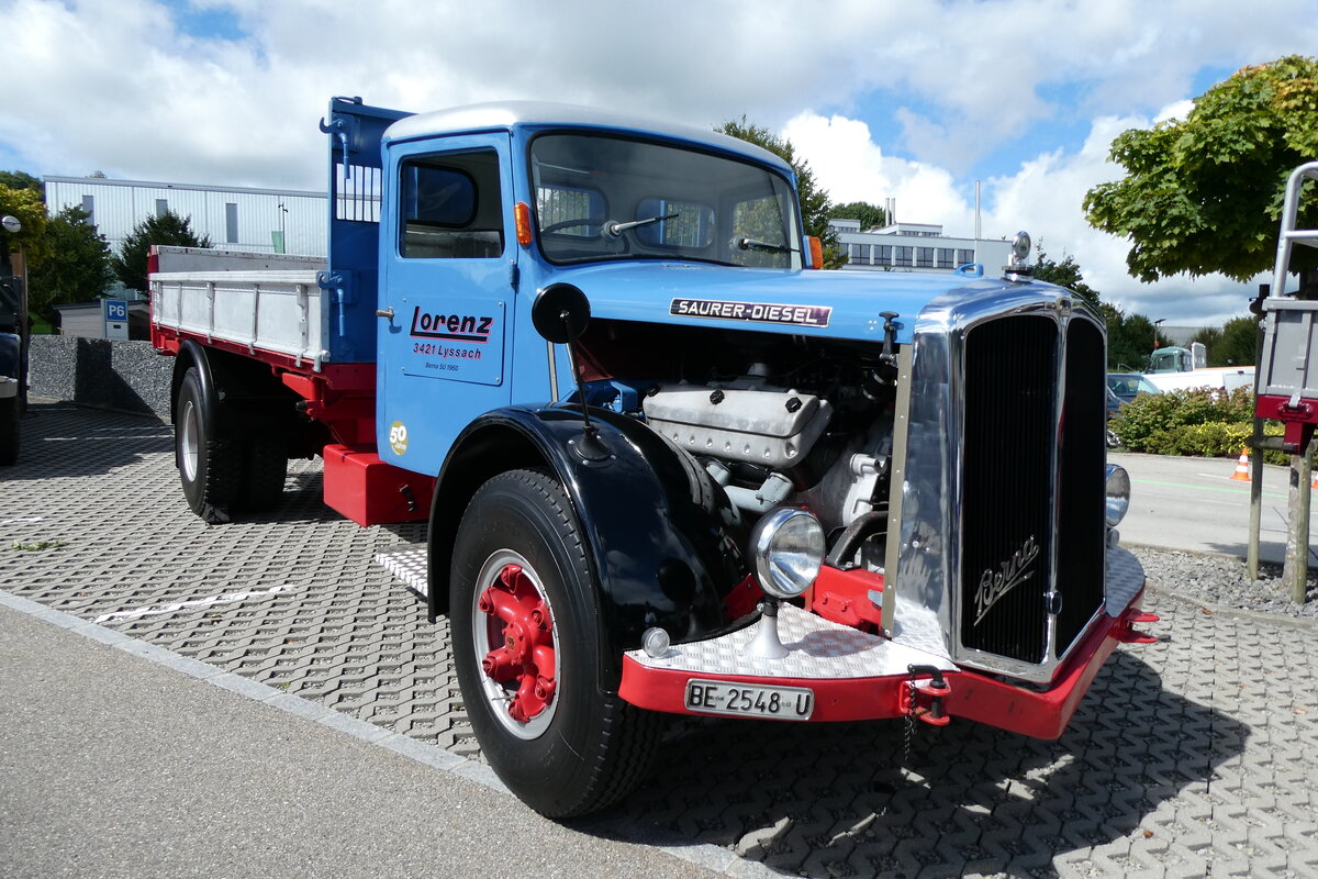 (279'698) - Lorenz, Lyssach - BE 2548 U - Berna am 30. August 2025 in Oberkirch, CAMPUS Sursee