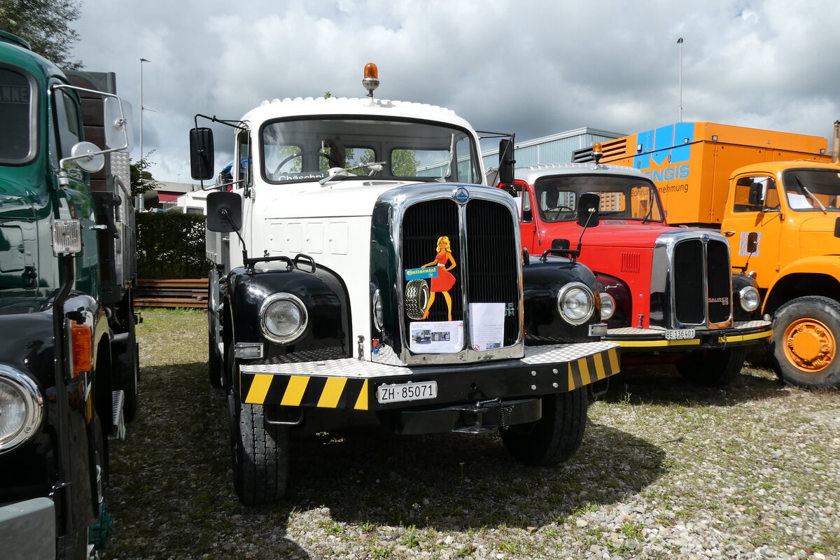 (279'712) - Saurer - ZH 85'071 - am 30. August 2025 in Oberkirch, CAMPUS Sursee