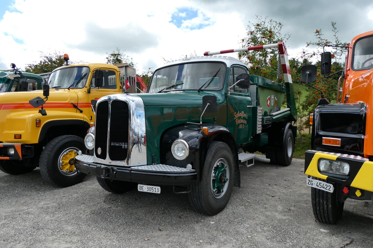 (279'718) - Schaffer, Oberburg - Nr. 3/BE 30'513 - Saurer am 30. August 2025 in Oberkirch, CAMPUS Sursee