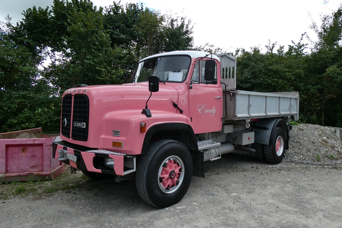 (279'725) - Emily - Nr. 3/LU 91'925 U - Saurer am 30. August 2025 in Oberkirch, CAMPUS Sursee