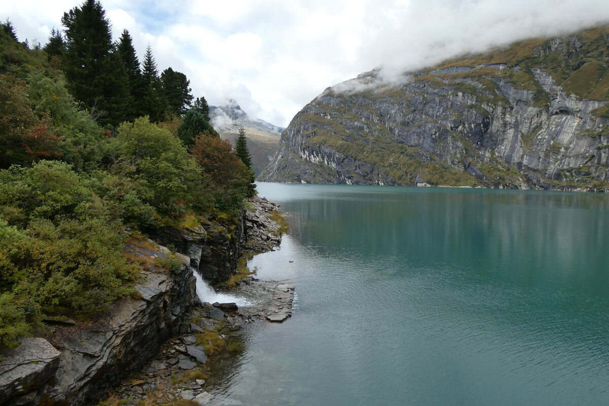 (280'129) - Der Zervreila-Stausee am 9. September 2025
