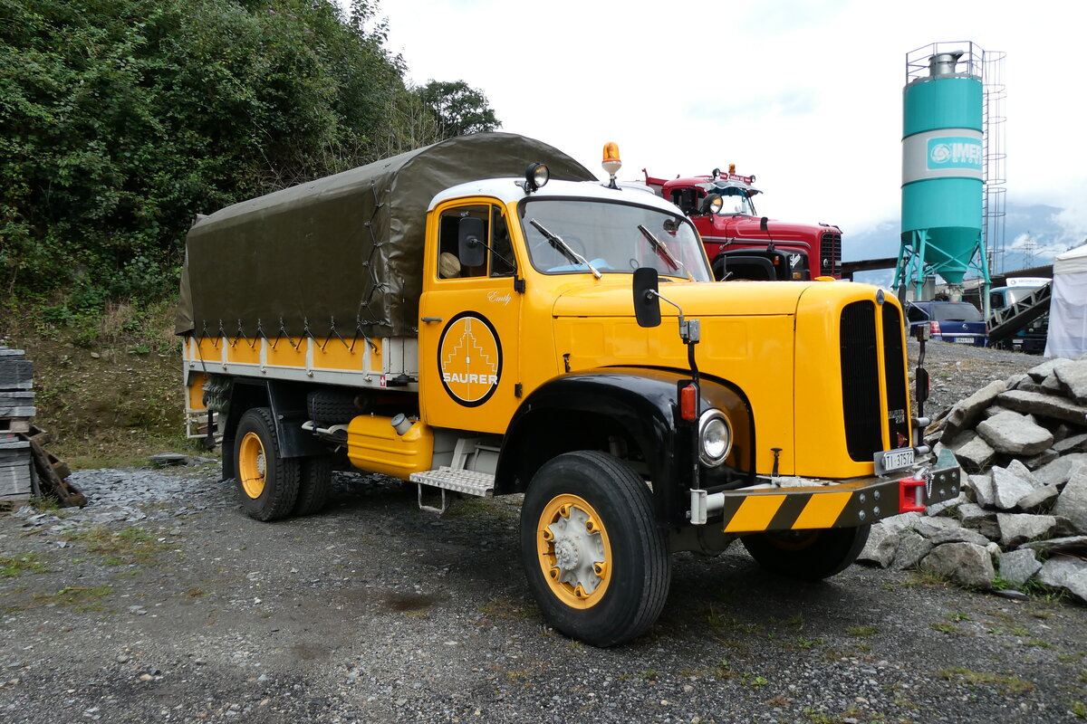 (280'365) - Saurer - TI 37'572 - am 13. September 2025 in Iragna, Riviera