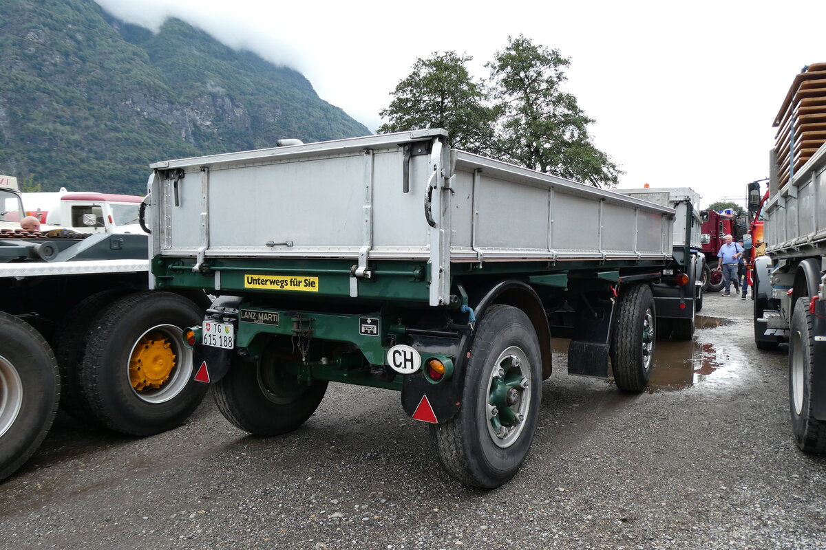 (280'386) - Lanz+Marti Anh�nger - TG 615'188 - am 13. September 2025 in Iragna, Riviera