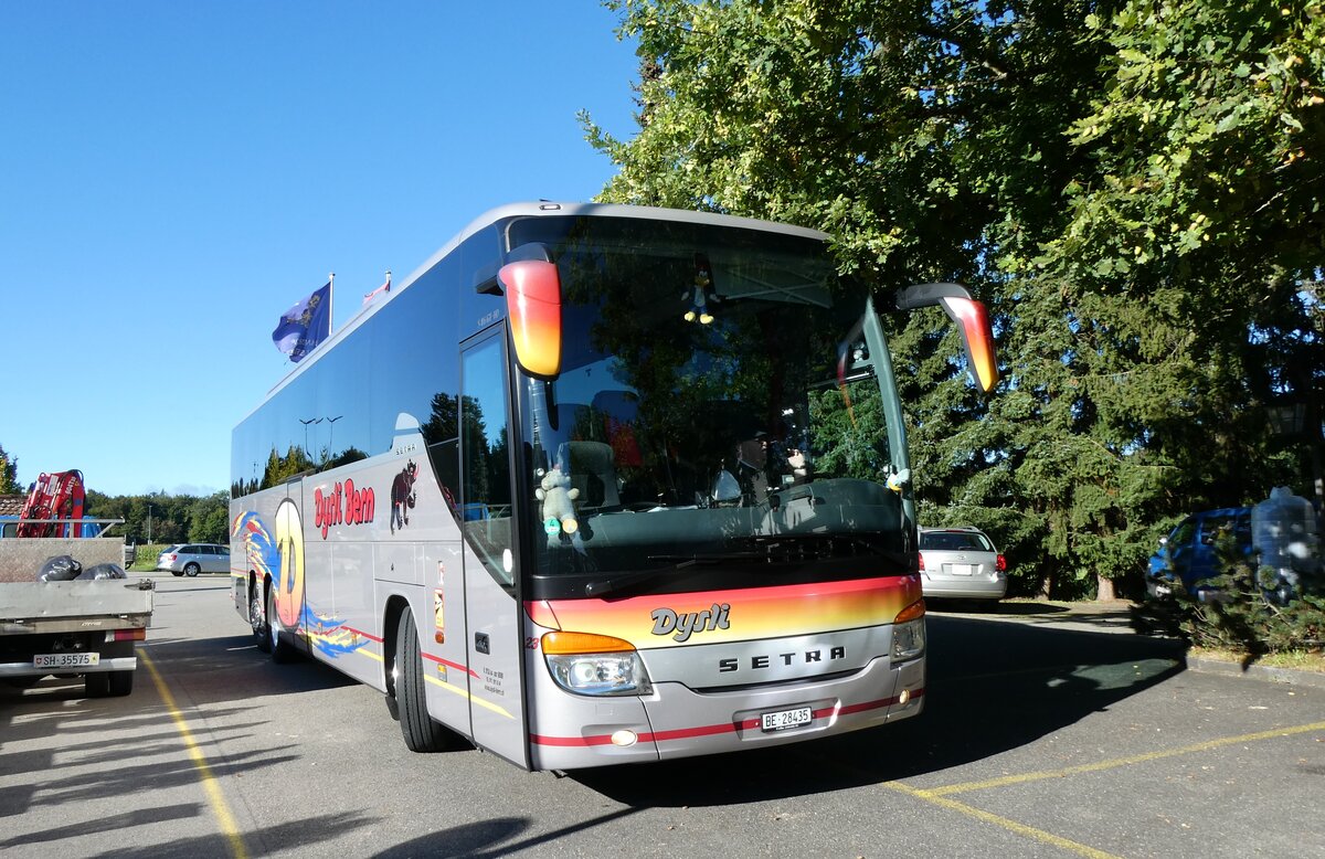 (280'420) - Dysli, Bern - Nr. 23/BE 28'435 - Setra am 15. September 2025 in Brunegg, Gasthof zu den 3 Sternen (280'420) - Dysli, Bern - Nr. 23/BE 28'435 - Setra am 15. September 2025 in Brunegg, Gasthof zu den 3 Sternen