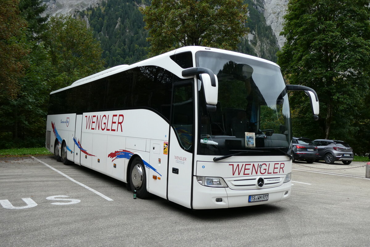 (280'468) - Aus Deutschland: Wengler, Tittmoning - TS-WM 977 - Mercedes am 17. September 2025 in Eng, Eng Alm