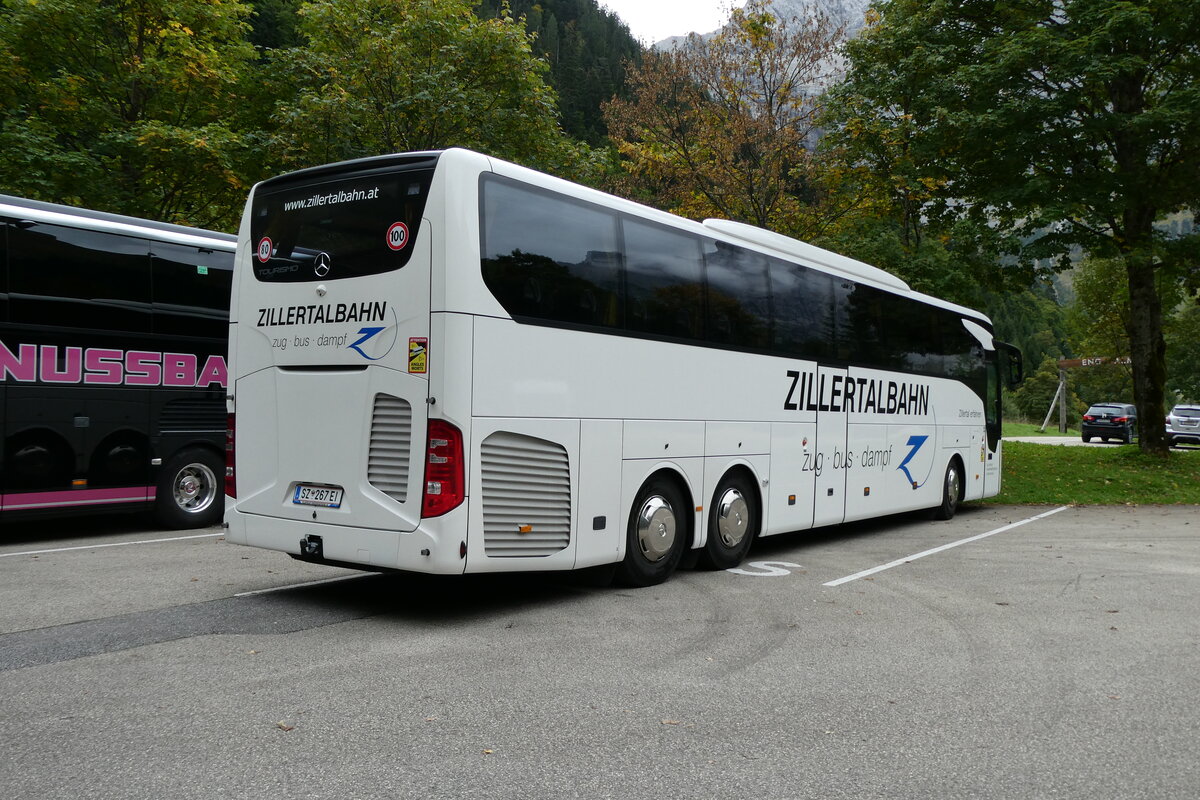 (280'472) - ZVB Jenbach - SZ 267 EI - Mercedes am 17. September 2025 in Eng, Eng Alm