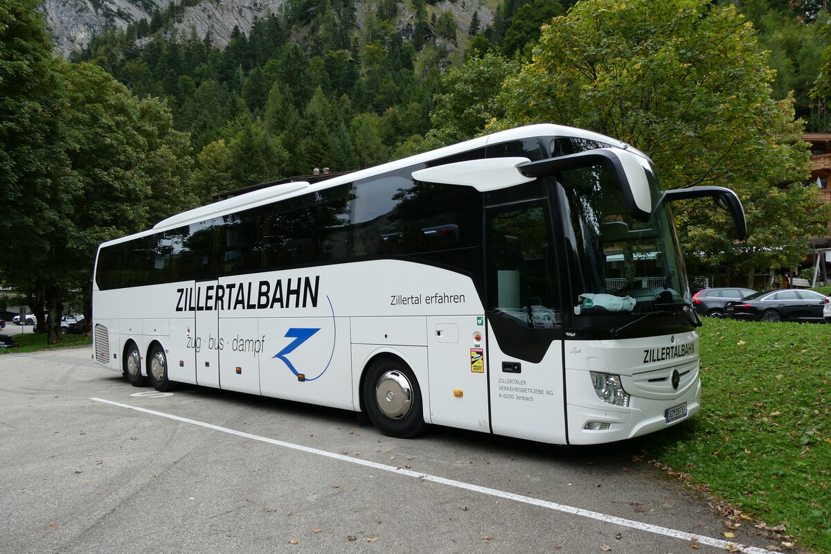 (280'473) - ZVB Jenbach - SZ 267 EI - Mercedes am 17. September 2025 in Eng, Eng Alm (280'473) - ZVB Jenbach - SZ 267 EI - Mercedes am 17. September 2025 in Eng, Eng Alm