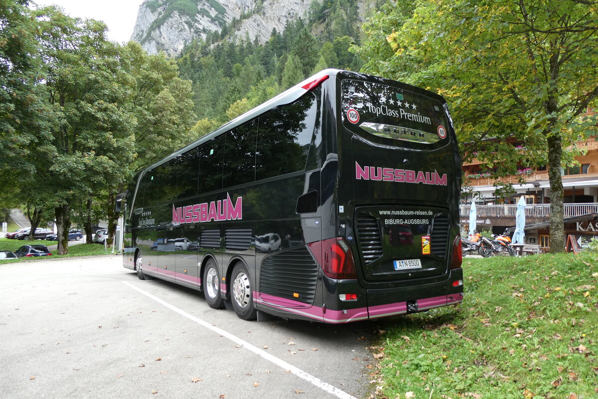 (280'475) - Aus Deutschland: Nussbaum, Augsburg - A-N 8500 - Setra am 17. September 2025 in Eng, Eng Alm  (280'475) - Aus Deutschland: Nussbaum, Augsburg - A-N 8500 - Setra am 17. September 2025 in Eng, Eng Alm