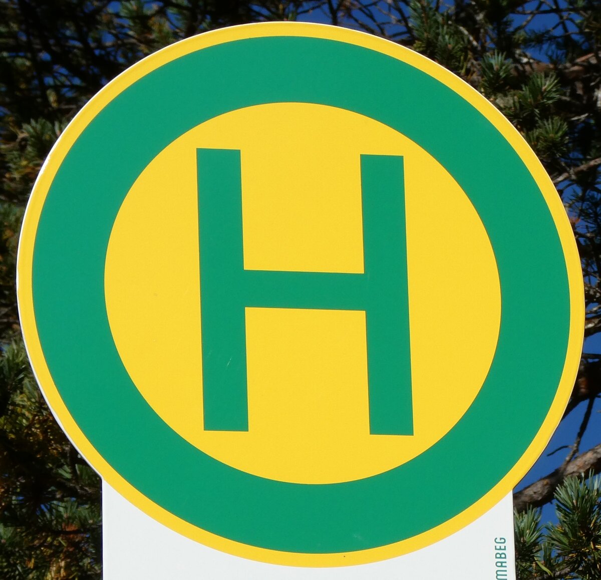 (280'513) - Wetterstein-Haltestellenschild - Seefeld, Wildmoosalm - am 18. September 2025