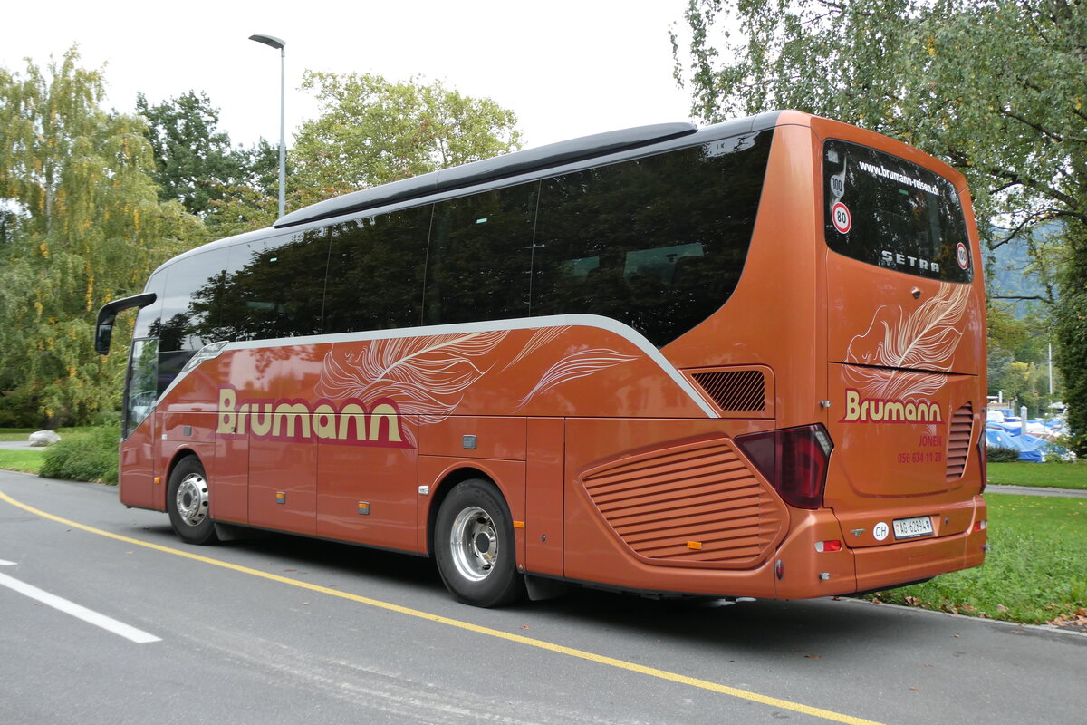 (280'672) - Brumann, Jonen - AG 62'894 - Setra am 26. September 2025 in Thun, Lachen (280'672) - Brumann, Jonen - AG 62'894 - Setra am 26. September 2025 in Thun, Lachen