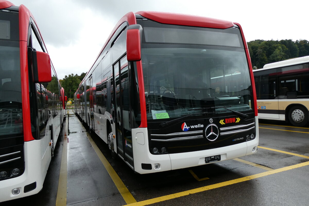 (280'772) - RVBW Wettingen - (145'902) - eMercedes am 27. September 2025 in Winterthur, Daimler Buses (280'772) - RVBW Wettingen - (145'902) - eMercedes am 27. September 2025 in Winterthur, Daimler Buses