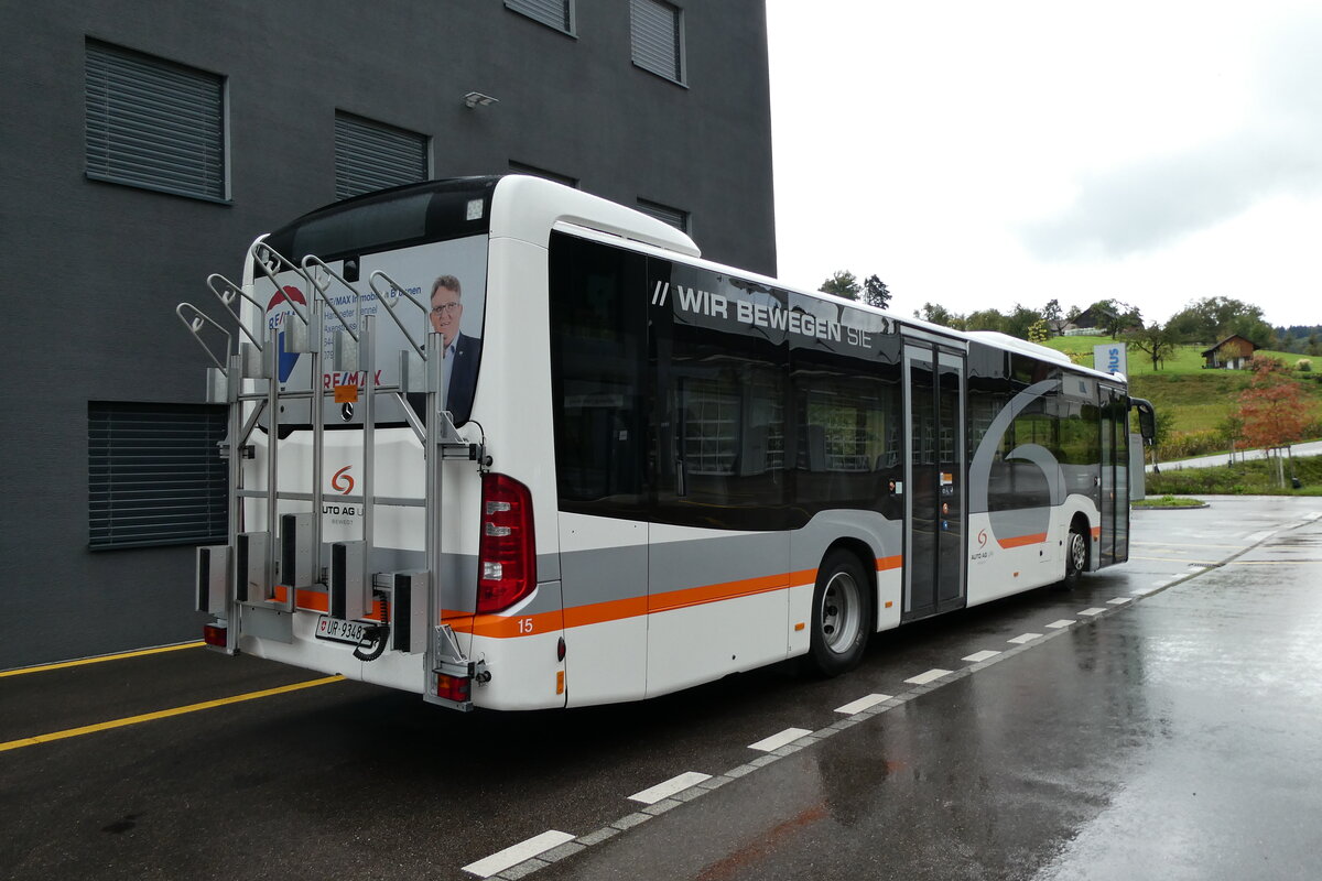 (280'778) - AAGU Altdorf - Nr. 15/UR 9348 - Mercedes am 27. September 2025 in Winterthur, Daimler Buses (280'778) - AAGU Altdorf - Nr. 15/UR 9348 - Mercedes am 27. September 2025 in Winterthur, Daimler Buses