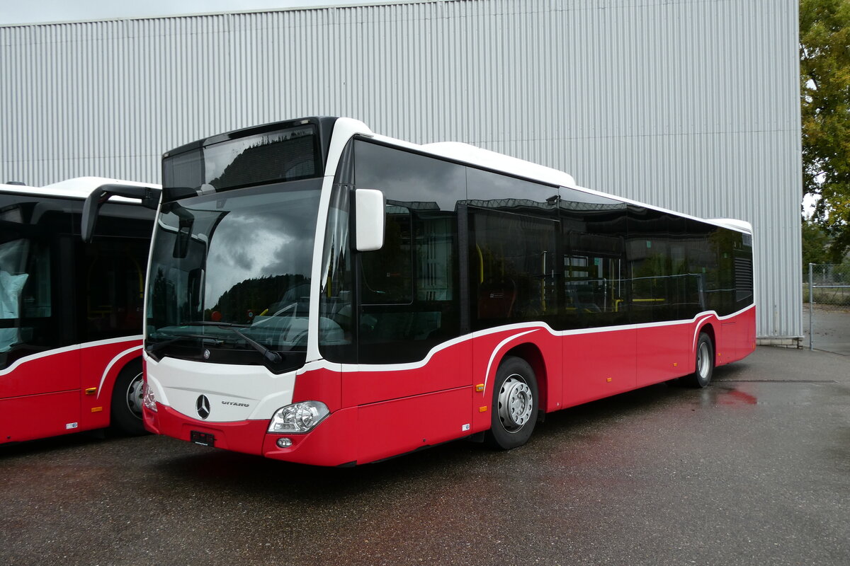 (280'785) - PostAuto Ostschweiz - PID 12'318 - Mercedes (ex PostAuto Bern; ex Wiener Linien, A-Wien Nr. 8158) am 27. September 2025 in Winterthur, Daimler Buses (280'785) - PostAuto Ostschweiz - PID 12'318 - Mercedes (ex PostAuto Bern; ex Wiener Linien, A-Wien Nr. 8158) am 27. September 2025 in Winterthur, Daimler Buses