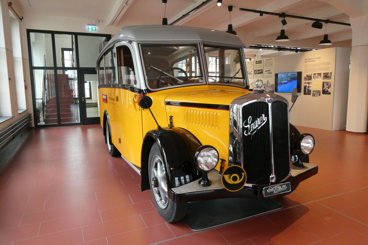 (280'889) - Feldmann, Bilten - Saurer/Saurer (ex Rieser, Hütten; ex Privat im Sihltal; ex Lienert, Einsiedeln; ex Steiner, Meikirch) am 2. Oktober 2025 in Safenwil, Emil Frey Classics (280'889) - Feldmann, Bilten - Saurer/Saurer (ex Rieser, Hütten; ex Privat im Sihltal; ex Lienert, Einsiedeln; ex Steiner, Meikirch) am 2. Oktober 2025 in Safenwil, Emil Frey Classics