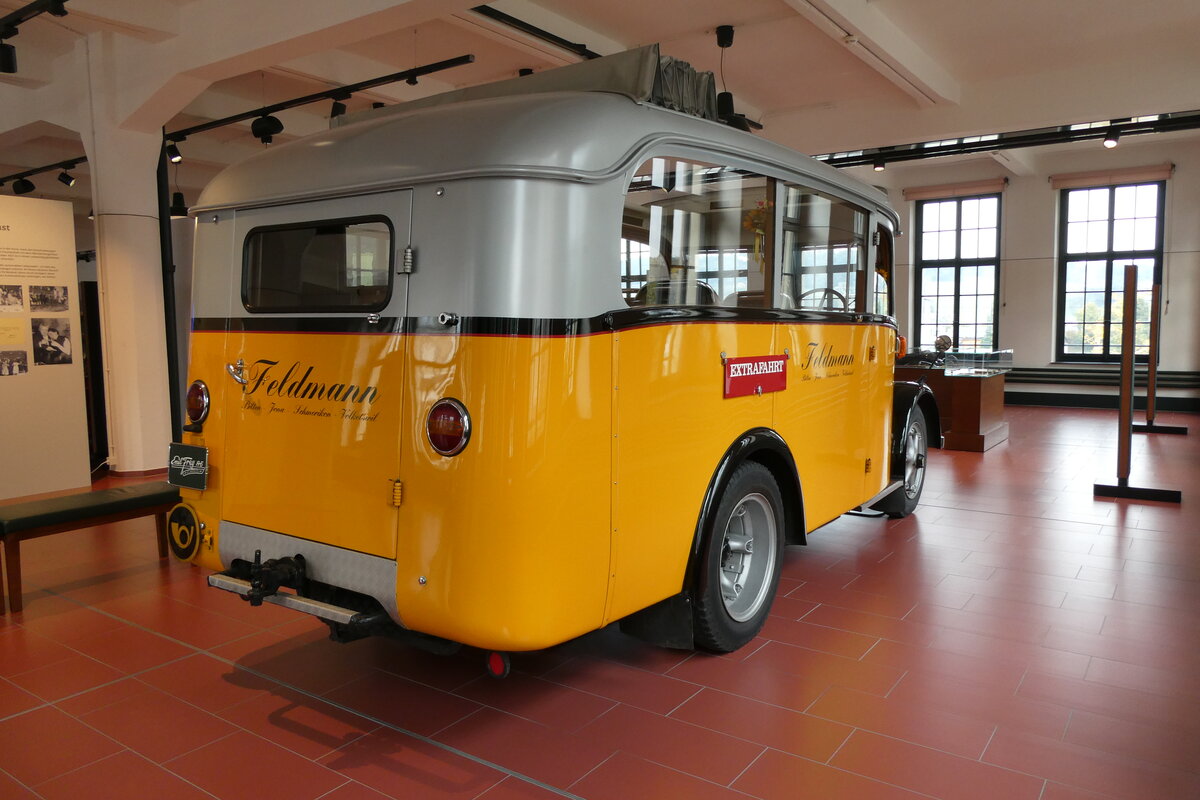 (280'891) - Feldmann, Bilten - Saurer/Saurer (ex Rieser, Hütten; ex Privat im Sihltal; ex Lienert, Einsiedeln; ex Steiner, Meirkirch) am 2. Oktober 2025 in Safenwil, Emil Frey Classics (280'891) - Feldmann, Bilten - Saurer/Saurer (ex Rieser, Hütten; ex Privat im Sihltal; ex Lienert, Einsiedeln; ex Steiner, Meirkirch) am 2. Oktober 2025 in Safenwil, Emil Frey Classics